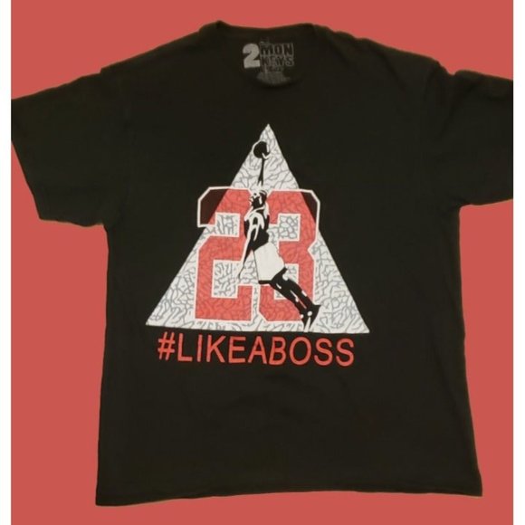 Michael Jordan MJ Like A Boss T-shirt - Picture 1 of 3